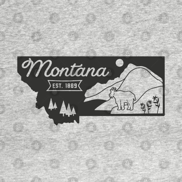 Montana State Graphic by MN Favorites